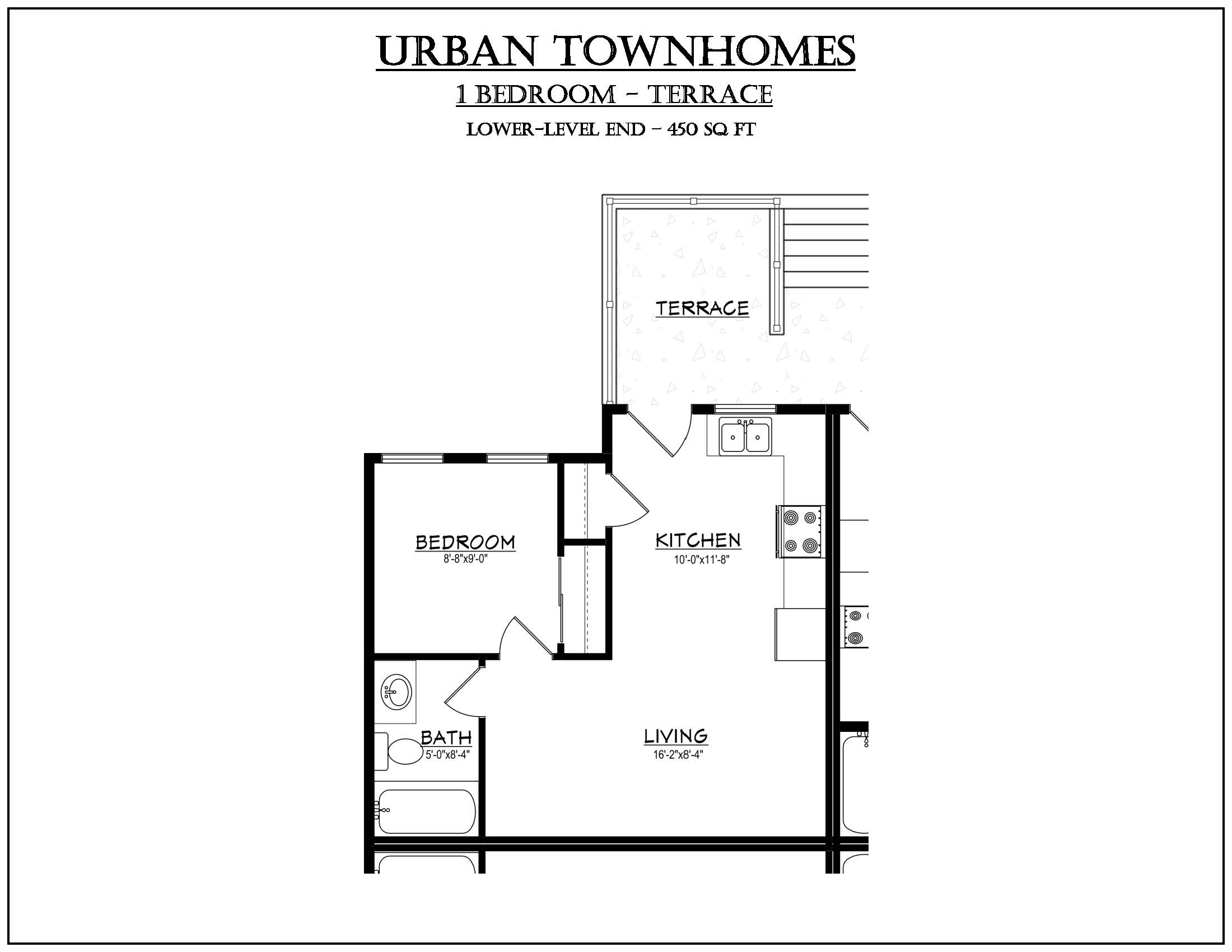 1 Bedroom Units with Terrace